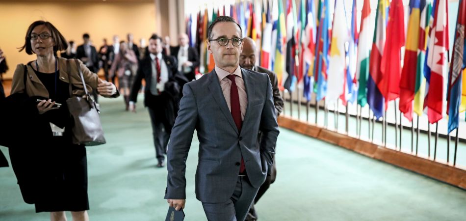 Foreign Minister Heiko Maas at UN headquarters Foreign Minister Heiko Maas at UN headquarters