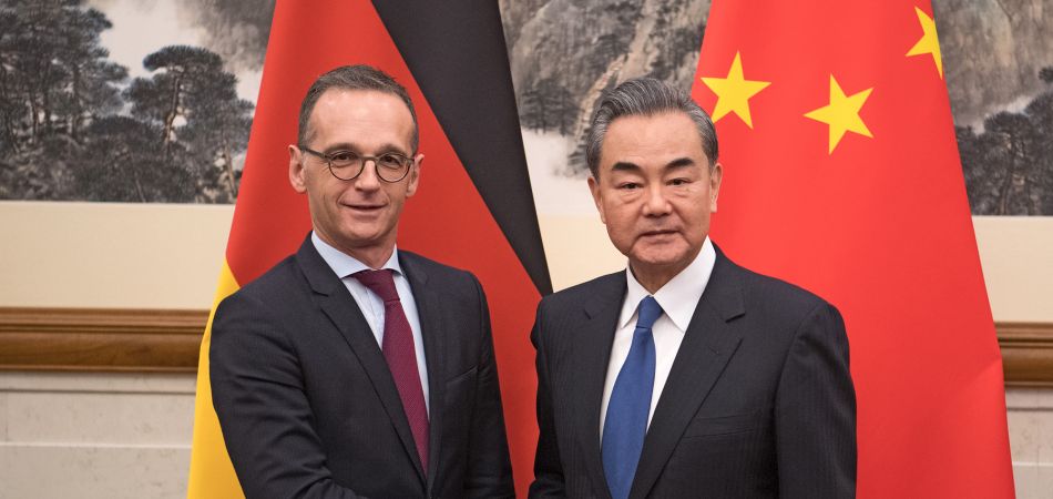 Außenminister Heiko Maas trifft in China seinen Amtskollegen Wang Yi Außenminister Heiko Maas trifft in China seinen Amtskollegen Wang Yi
