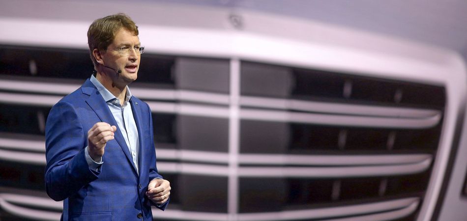 Daimler’s CEO Ola Källenius at the IAA, the International Motor Show in Frankfurt, Germany Daimler’s CEO Ola Källenius at the IAA, the International Motor Show in Frankfurt, Germany
