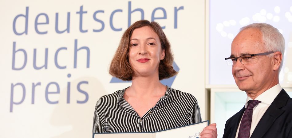 Inger-Maria Mahlke gewinnt den Deutschen Buchpreis 2018 Inger-Maria Mahlke gewinnt den Deutschen Buchpreis 2018