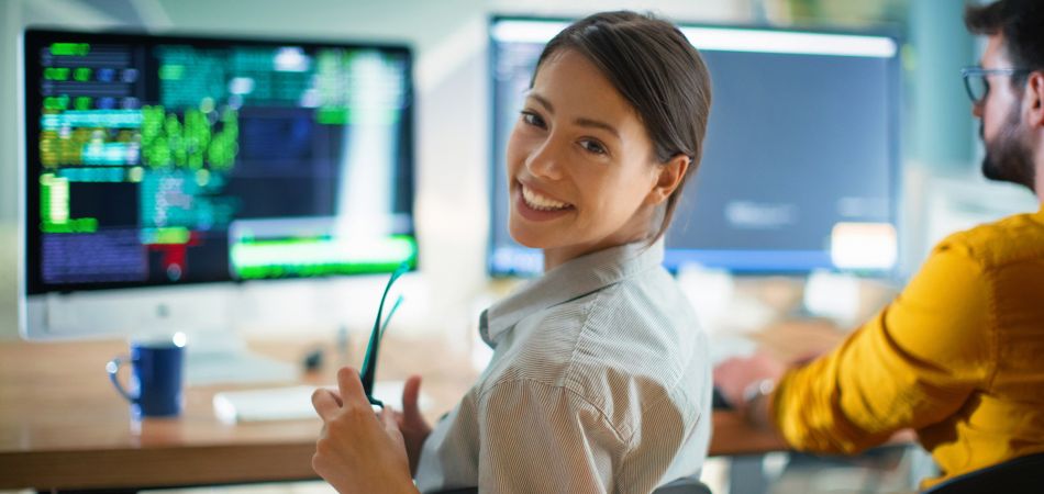 IT-Spezialisten haben in Deutschland gute Karrierechancen. IT-Spezialisten haben in Deutschland gute Karrierechancen.