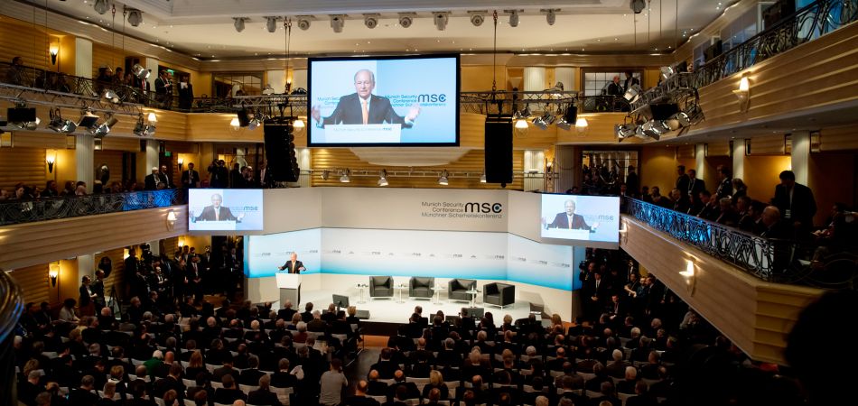 Münchner Sicherheitskonferenz: Hier geht es um die Sicherheit der Welt. Münchner Sicherheitskonferenz: Hier geht es um die Sicherheit der Welt.