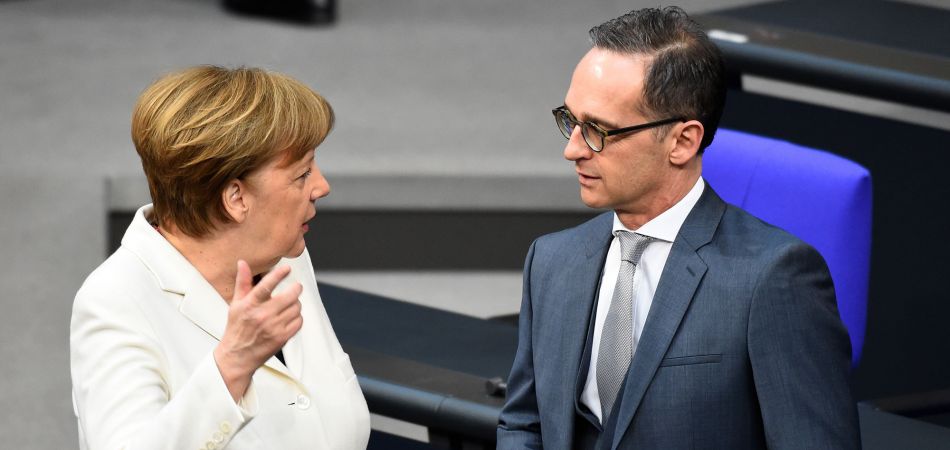 Angela Merkel, Heiko Maas Angela Merkel, Heiko Maas
