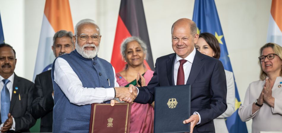 Deutschland und Indien vereinbaren enge Zusammenarbeit Deutschland und Indien vereinbaren enge Zusammenarbeit