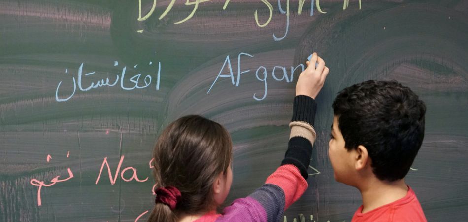 Refugee children making a new life in Germany Refugee children making a new life in Germany