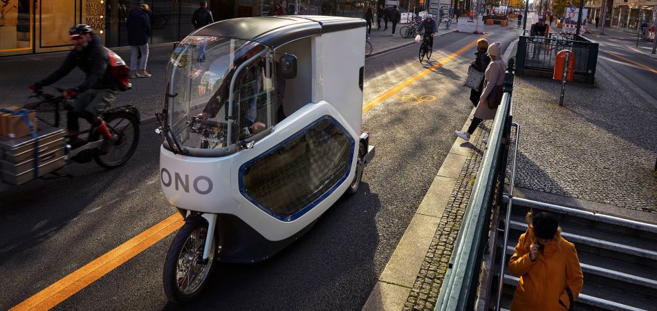 Modern cargo bike: the e-cargo bike from Onomotion Modern cargo bike: the e-cargo bike from Onomotion