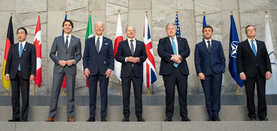 Şansölye Scholz ve G7’nin devlet ve hükümet başkanları