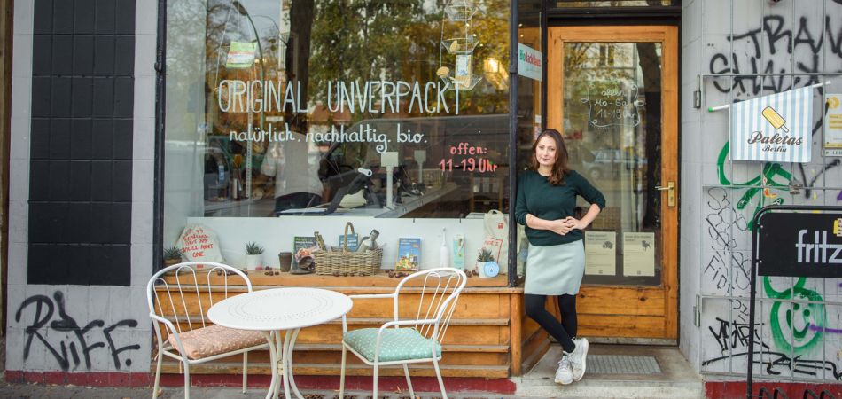 Milena Glimbovski, Gründerin von „Original Unverpackt“ Milena Glimbovski, Gründerin von „Original Unverpackt“