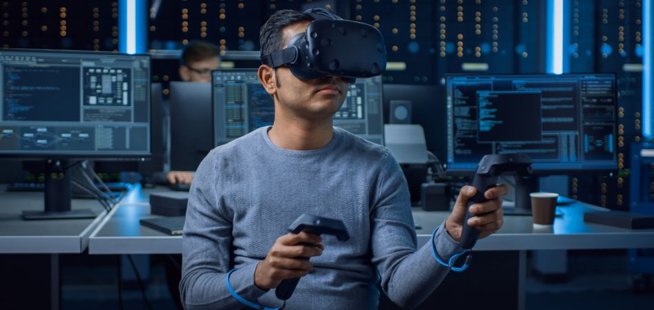 الواقع الافتراضي – المستقبل أيضا في تطوير الألعاب. الواقع الافتراضي – المستقبل أيضا في تطوير الألعاب.