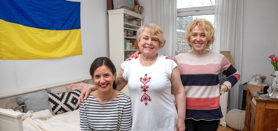 Сабине Нитман (слева.), Свитлана Шевченко и Анжелика Олефиренко. Сабине Нитман (слева.), Свитлана Шевченко и Анжелика Олефиренко.