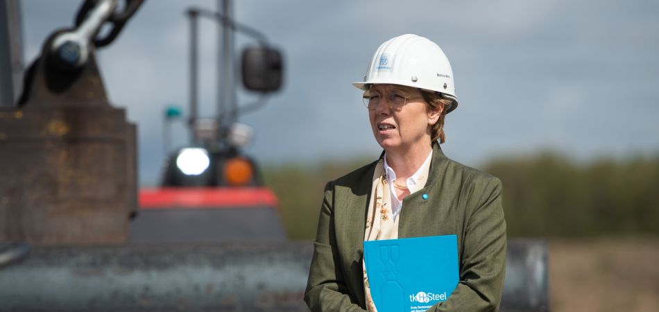 Martina Merz, diretora-presidente da ThyssenKrupp Martina Merz, diretora-presidente da ThyssenKrupp