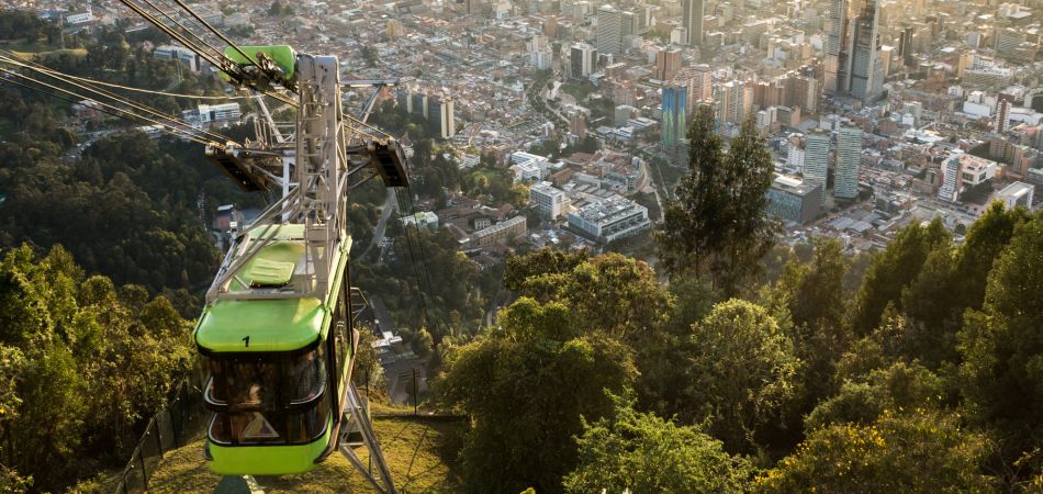 Bogotá in Kolumbien wird von TUMI unterstützt. Bogotá in Kolumbien wird von TUMI unterstützt.
