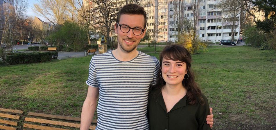 Maviblau ekibinden Laurenz Schreiner ve Tuğba Yalçınkaya Maviblau ekibinden Laurenz Schreiner ve Tuğba Yalçınkaya
