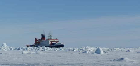 The Polarstern in the western Weddell Sea