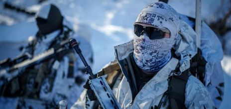 Gebirgsjäger der Bundeswehr bei früherer Nato-Übung in der Arktis. Symbolbild.