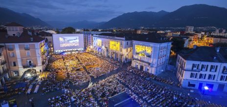 The Piazza Grande at Locarno Film Festival.