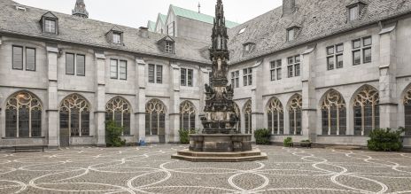 Included in the special programme for monument conservation: the cloister of Aachen Cathedral.