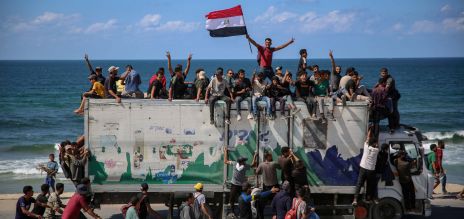 Internally displaced people in the Gaza Strip are returning to their homes. 