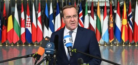 El ministro de Defensa Boris Pistorius (imagen de archivo)