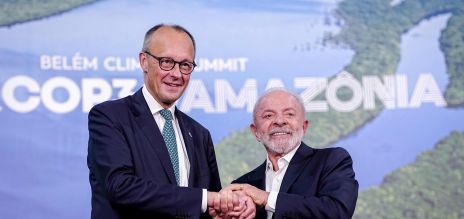 Germany’s Federal Chancellor Merz and Brazilian President Lula 