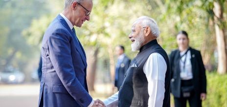 Friedrich Merz et Narendra Modi