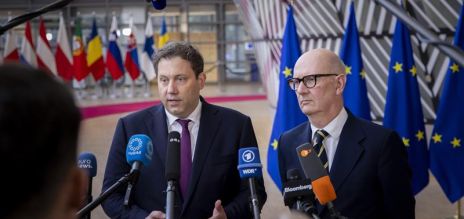 Federal Finance Minister Lars Klingbeil and his French counterpart Roland Lescure