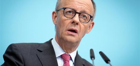 El canciller alemán, Friedrich&nbsp;Merz 