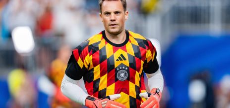 Germany’s goalkeeper Manuel Neuer 