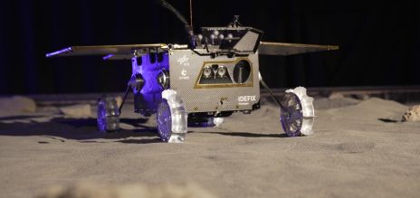 Test model of Idefix Mars rover