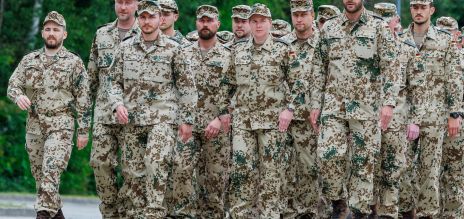 Le groupe de missiles sol-air&nbsp;24, avant son déploiement en Turquie, pour l’OTAN. 