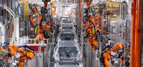 Key German industry: car manufacturing 