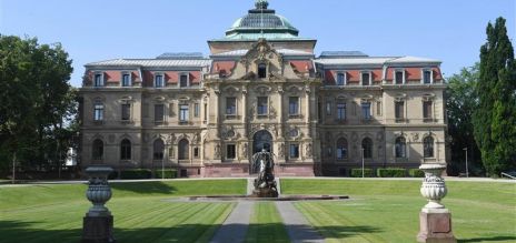 Palace near the Federal Court of Justice in Karlsruhe 