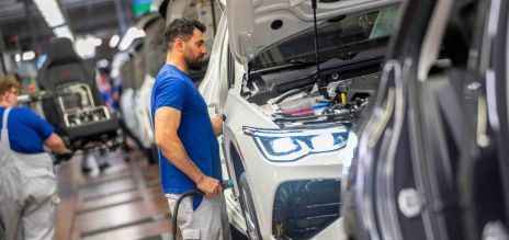 German automotive manufacturers were able to increase their market share in Europe, despite international competition.