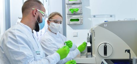 Working in Biontech’s Lab 3 in Mainz 