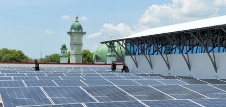 Instalação solar em Java 