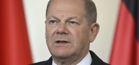 Le chancelier allemand Olaf Scholz. 