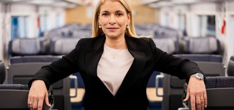 Evelyn Palla has been at the helm of Deutsche Bahn since October.