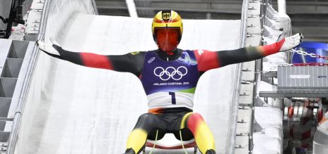 Olympic luge champion Max Langenhan
