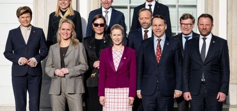 Les ministres des Affaires étrangères, lors d’une réunion du Conseil des États de la mer Baltique à Varsovie