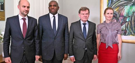 Jean-Noel Barrot, David Lammy, Johann Wadephul, Kaja Kallas