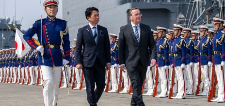 Boris Pistorius and his Japanese counterpart