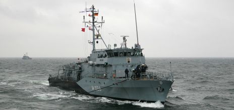 El cazaminas “Fulda”