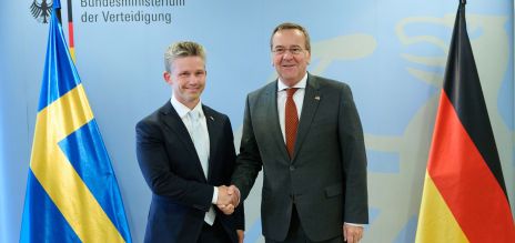 Pål Jonson (l.) und Boris Pistorius