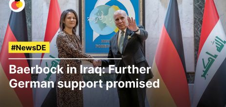 Baerbock in Iraq: Further German support promised