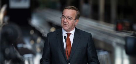 Le ministre allemand de la Défense, Boris Pistorius