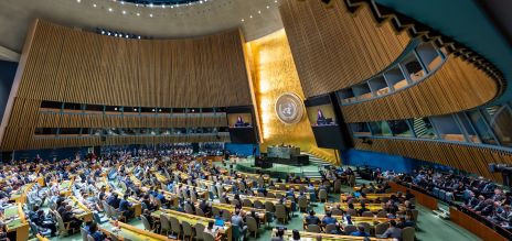 UN General Assembly in New York