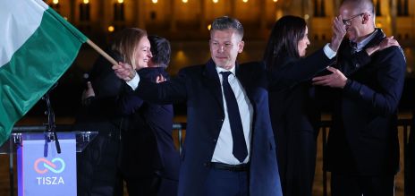 Election winner Peter Magyar