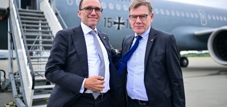Johann Wadephul et Espen Barth Eide
