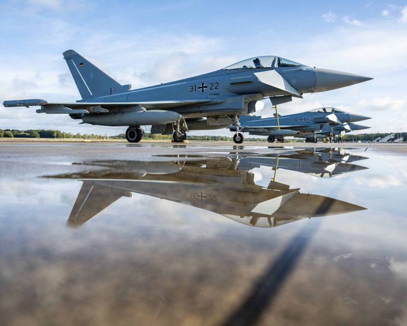Die Bundeswehr hat 20 neue Eurofighter Kampfjets bestellt.