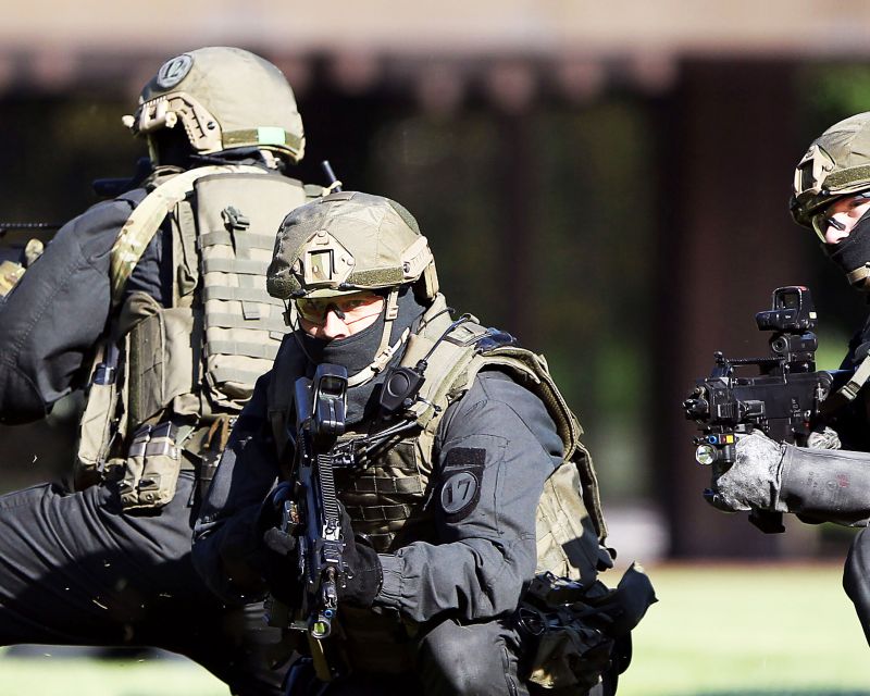 Schnell, präzise, effektiv: Mitglieder der Spezialeinheit GSG 9
